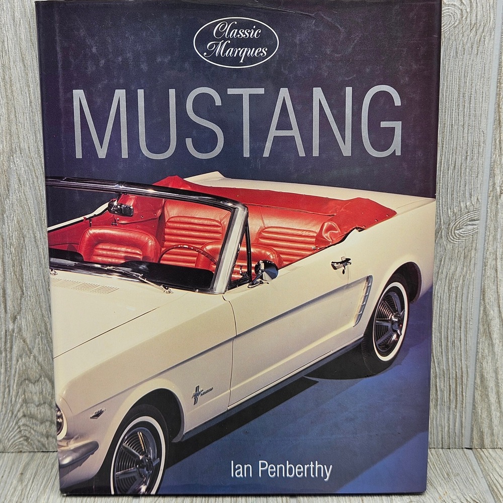 Classic Marques Mustang Ian Penberthy Hardcover Book 1993 Ford Shelby History